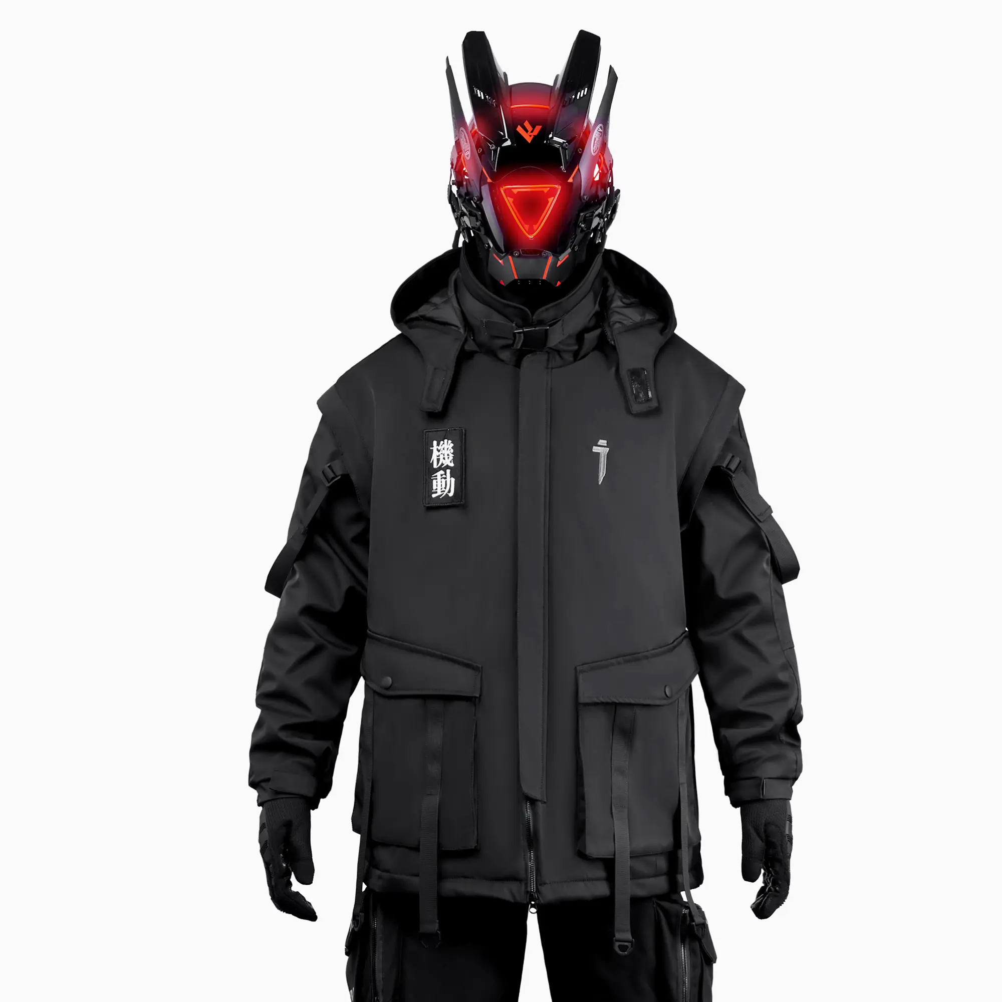 Niepce Japanese Techwear Winter Parka Jacket Cotton Menswear