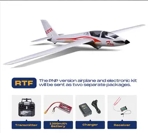 FMS 2300mm FOX V2 Glider PNP（PNP =Transmitter, receiver, battery and charger not included）