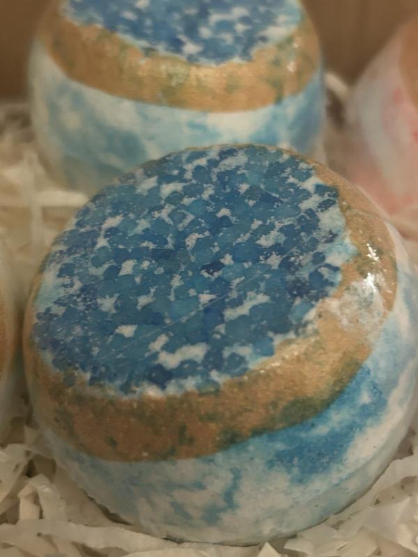 Set of Six Handmade Bath Bombs Crafted With Natural Essential Oils for Relaxation, Stress Relief, Spa Like Aromatherapy Experience at Home, Gentle on Skin, Perfect for Daily Self Care Rituals, Gift Giving,