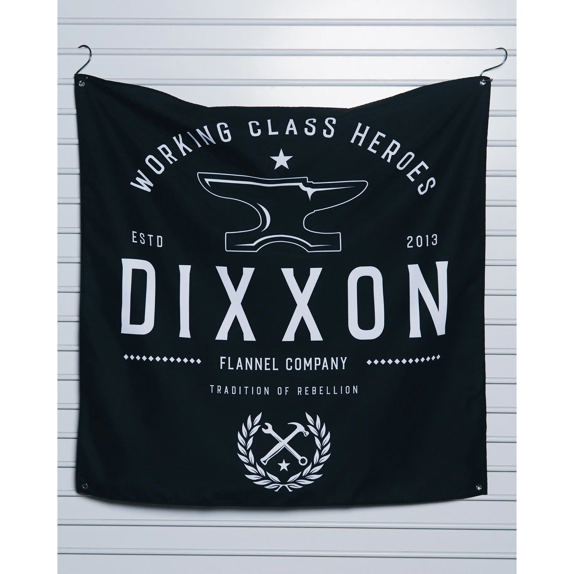 Working Class Heroes Garage Banner - 36" x 36"