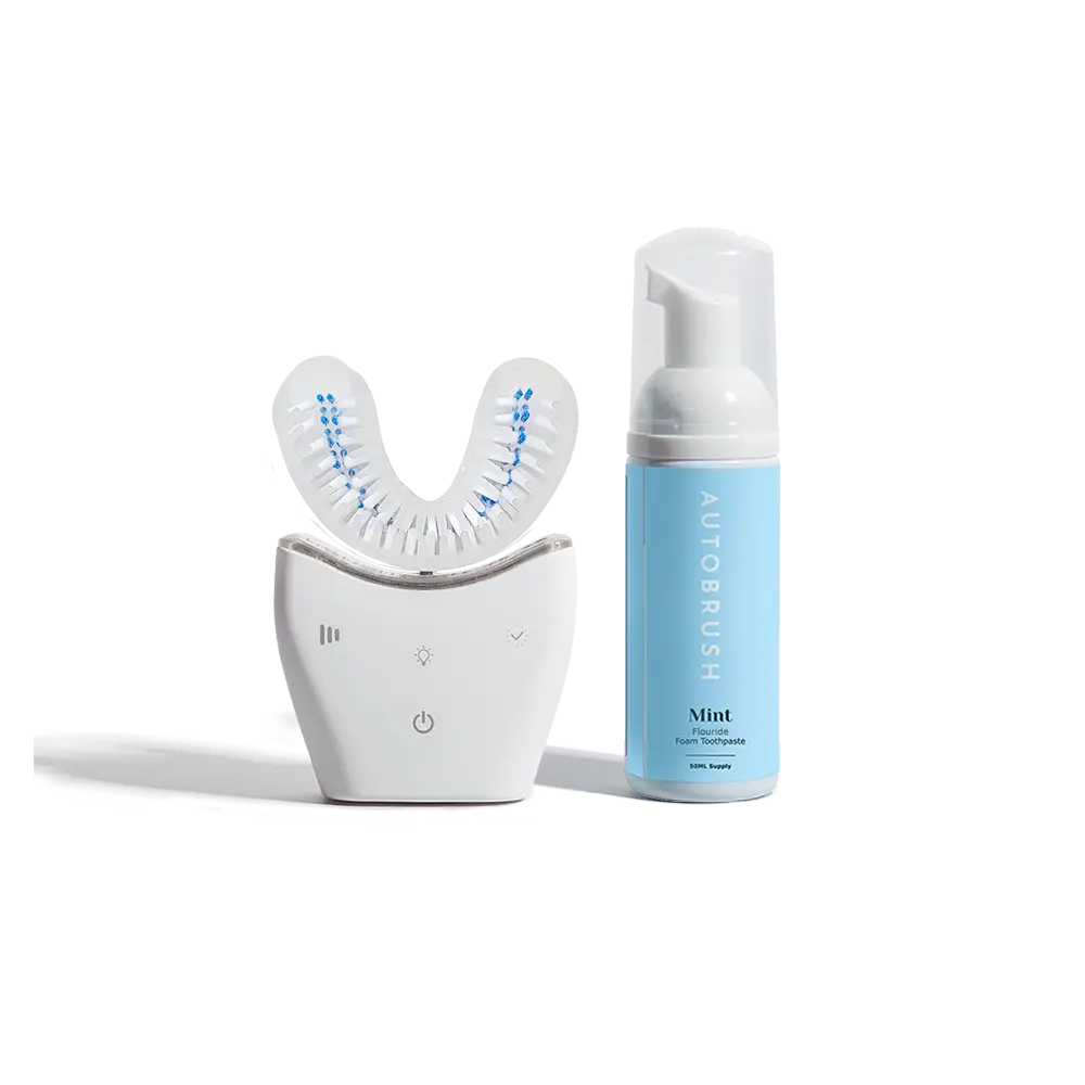 Autobrush Sonic Pro Bundle - Electric Toothbrush & Toothbrush Head with Foaming Toothpaste