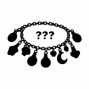 Surprise Mystery Handmade Charm Bracelet with Silver Gold Metal Chain and Assorted Charms for Unique Style