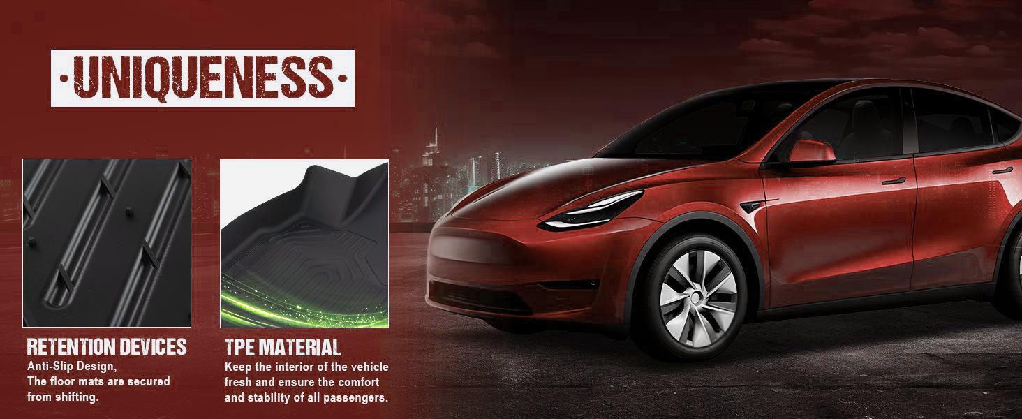 All-Weather TPE Floor Mats Fit For 2020-24 Toyota Corolla Sedan 2 Row Liner Set, 3D Waterproof Durable Nonslip,3PCS Black Upgraded Version