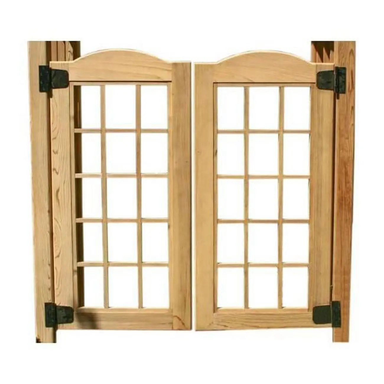212 MAIN 72 in. Traditional Red Cedar Estate Swing Gate, Outdoor Entry Access Gate for Home Improvement Building Supplies