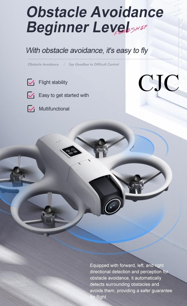CJC i1 PRO Mini Drone for Kids & Adults - HD Dual Camera, Obstacle Avoidance, 360° Flip, 10min Flight Time, Perfect for Novices Over 4 Years Old, Christmas Gift stable hover
