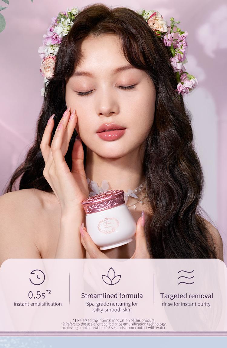 Flower Knows Midsummer Fairytales Collection Makeup Cleansing Balm, natural plant oils, quick clean, repair, nourish skin, dealsforyoudays