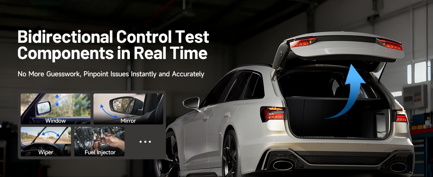 TOPDON Topscan Master OBD2 Scanner Bluetooth, Wireless Bidirectional Scan Tool, All System Diagnostic Tool for iOS & Android, 30+ Resets, FCA AutoAuth, CAN-FD/DoIP, Enhanced TopScan Car Code Reader