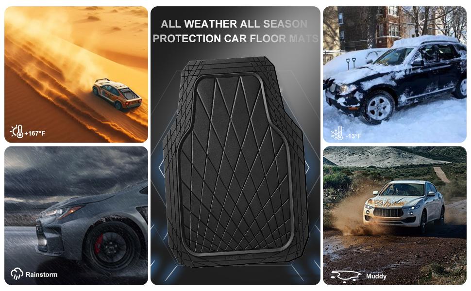 CAR PASS Piping Luxury PU Leather Car Seat Covers,Waterproof Anti Slip Compatible with Seat Armrests,Universal Fit for Suvs,Vans,Trucks,Airbag Safe Easy To Install