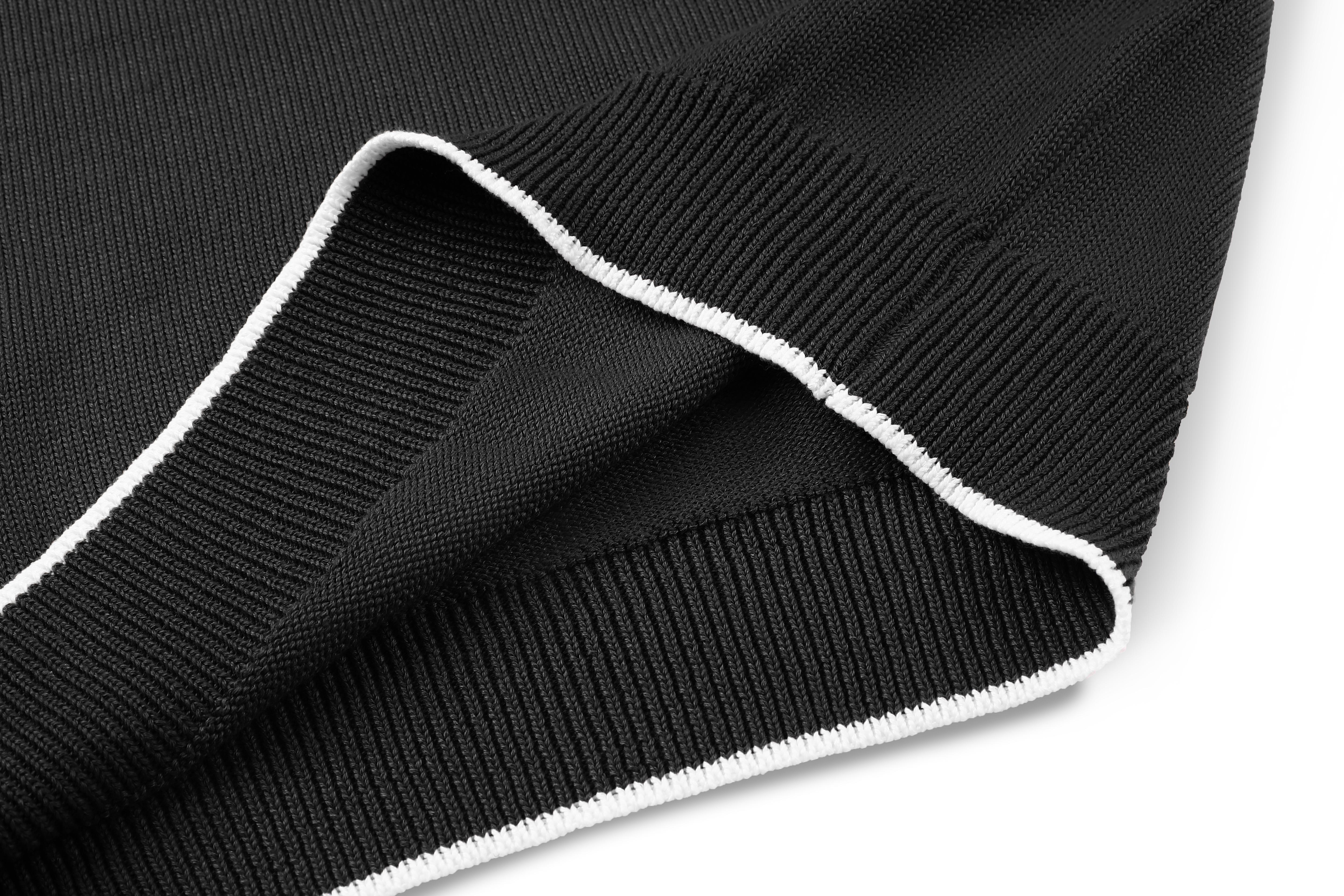 COOFANDY Men's Quarter Zip Up Pullover Slim Fit Lightweight Mock Neck Long Sleeve Sweaters