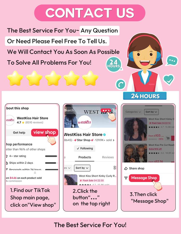 [LIVE SUPER DEAL] West Kiss Pre Braided Glueless 13x4 Lace Frontal Wig Highlight Straright Hair Human Hair Wig Pre Plucked Pre Everything Wig