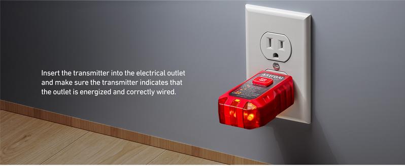 【Valentine's Day Gift】AstroAI Circuit Breaker Finder with GFCI Outlet Tester, Electrical Tester Tool for Home/Workshop Circuit Tracing, Quickly Locates Breakers with Indicators