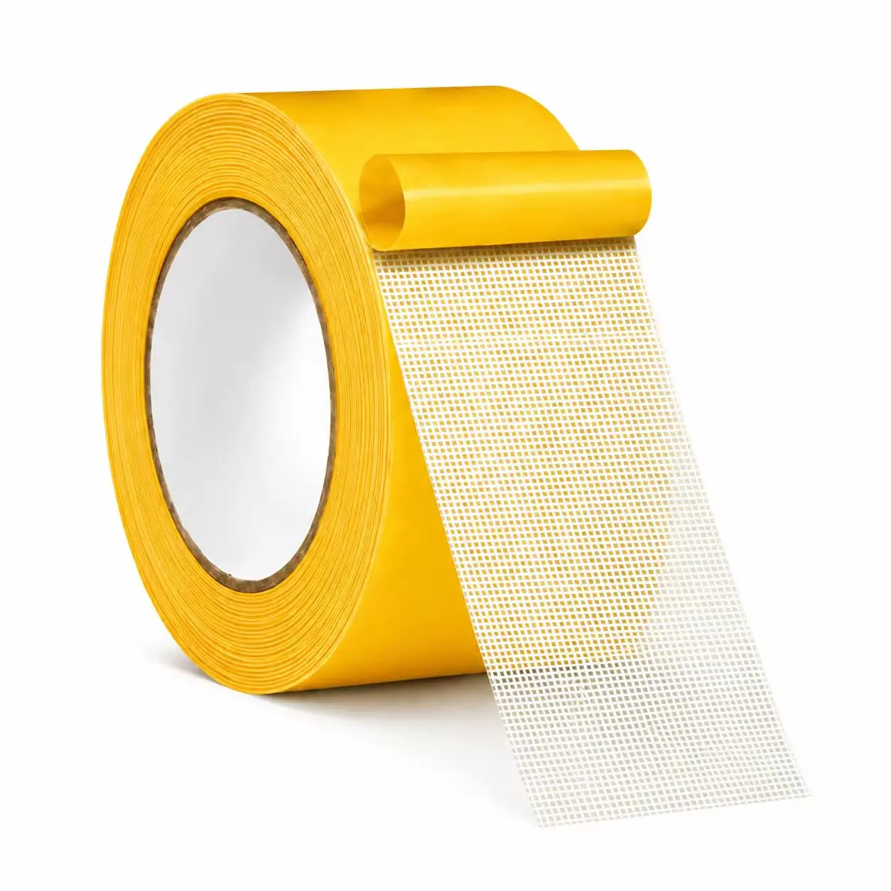 Heavy-Duty Double-Sided Mesh Carpet Adhesive Tape, Waterproof Removable No-Residue Mounting Tape for Home Improvement (Wall, Kitchen)