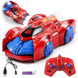Wall Climbing Spider RC Car – 360° Rotating Remote Control Toy