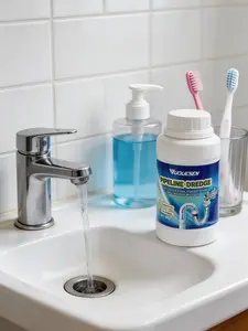 YUQUESEN Drain Clog Remover, Powerful Pipe Dredging Agent, Sink Drain Cleaner for Kitchen & Bathroom, Unclogging Solution for Pipes, Toilets & Showers