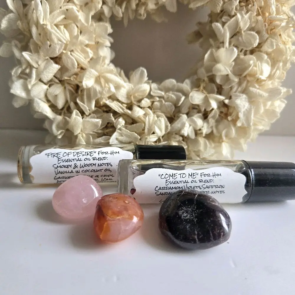 Come to me roll on oil for him,Fragance dates party,Nightlife perfume,Infused with Natural crystals to elevate good vibes.