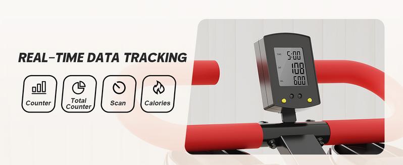 WARMOUNTS Rowing Machine, 4 in 1 Adjustable Ab Machine with 4 Levels and 4 Heights, Foldable Rowing Machine for Home Gym with LCD Display, 266lbs Weight Capacity WARMOUNTS Rowing Machine, 4 in 1 Adjustable Ab Machine with 4 Levels and 4 Heights, Foldable Rowing Machine for Home Gym with LCD Display, 266lbs Weight Capacity