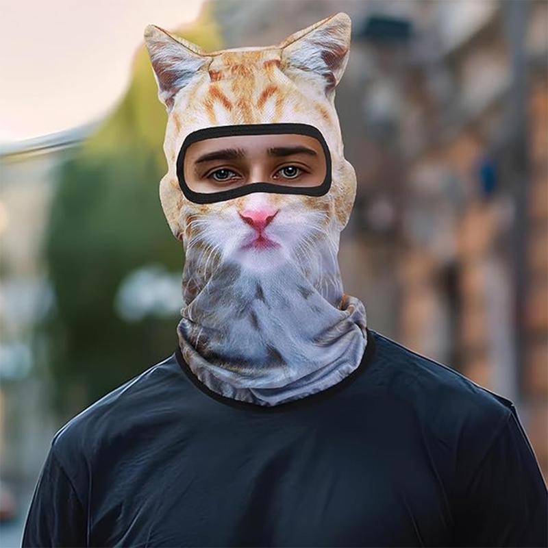 3D Cat Ski Balaclava Sheisty Face Mask with Ears for Music Festivals Raves Ski Halloween Party Outdoor Activities 3D Cat Ski Balaclava Sheisty Face Mask with Ears for Music Festivals Raves Ski Halloween Party Outdoor Activities