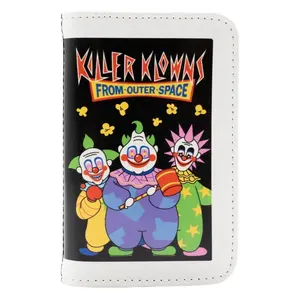 Whatever Makes You Happy Killer Klowns from Outer Space VHS Accordion Wallet
