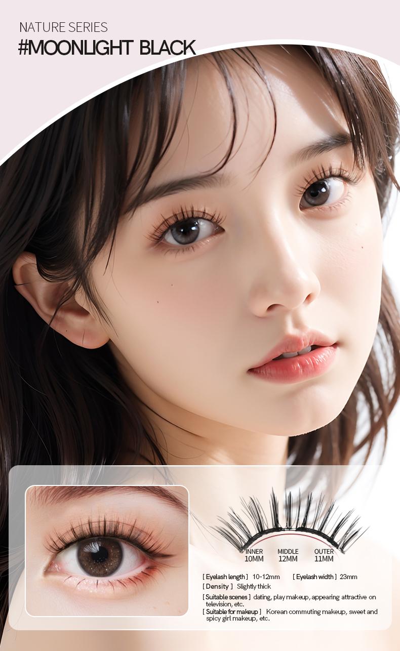 MAYSEEN Soft Magnetic Eyelashes, 11 Options, Eyelash Extensions with Applicator Kit, Reusable Magnetic Lashes, Glue-free, Waterproof, Lightweight, Fluffy Soft Magnetic Strip with Free Gifts: Eyelash Curler & Lash Setting Liquid, Gifts Pack, Cosmetic