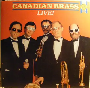The Canadian Brass - Live! (Very Good Plus (VG+)) Jazz, Classical (LP, Album)