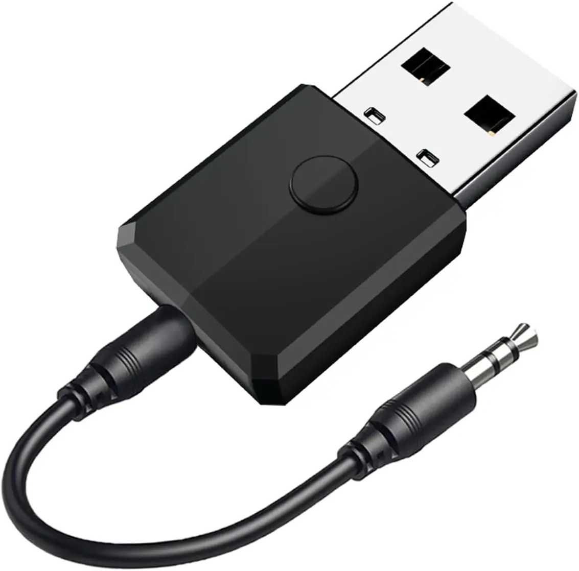 USB Bluetooth.Transmitter Receiver, in Mini Wireless Audio Adapter, .mm Bluetooth AUX Adapter for TV PC Headphones Speakers Car/Home Stereo System, USB Power Supply