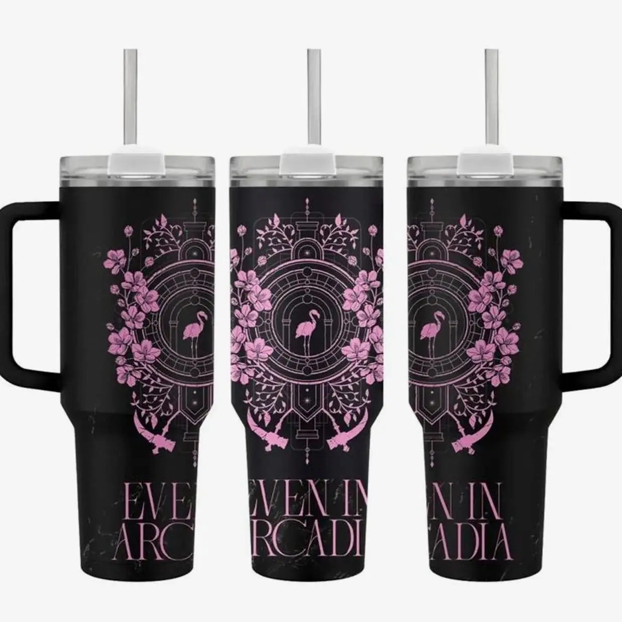 Even In Arcadia ,Sleep Sleep Token Music Tumbler 40 oz 30 oz Tumbler With Handle