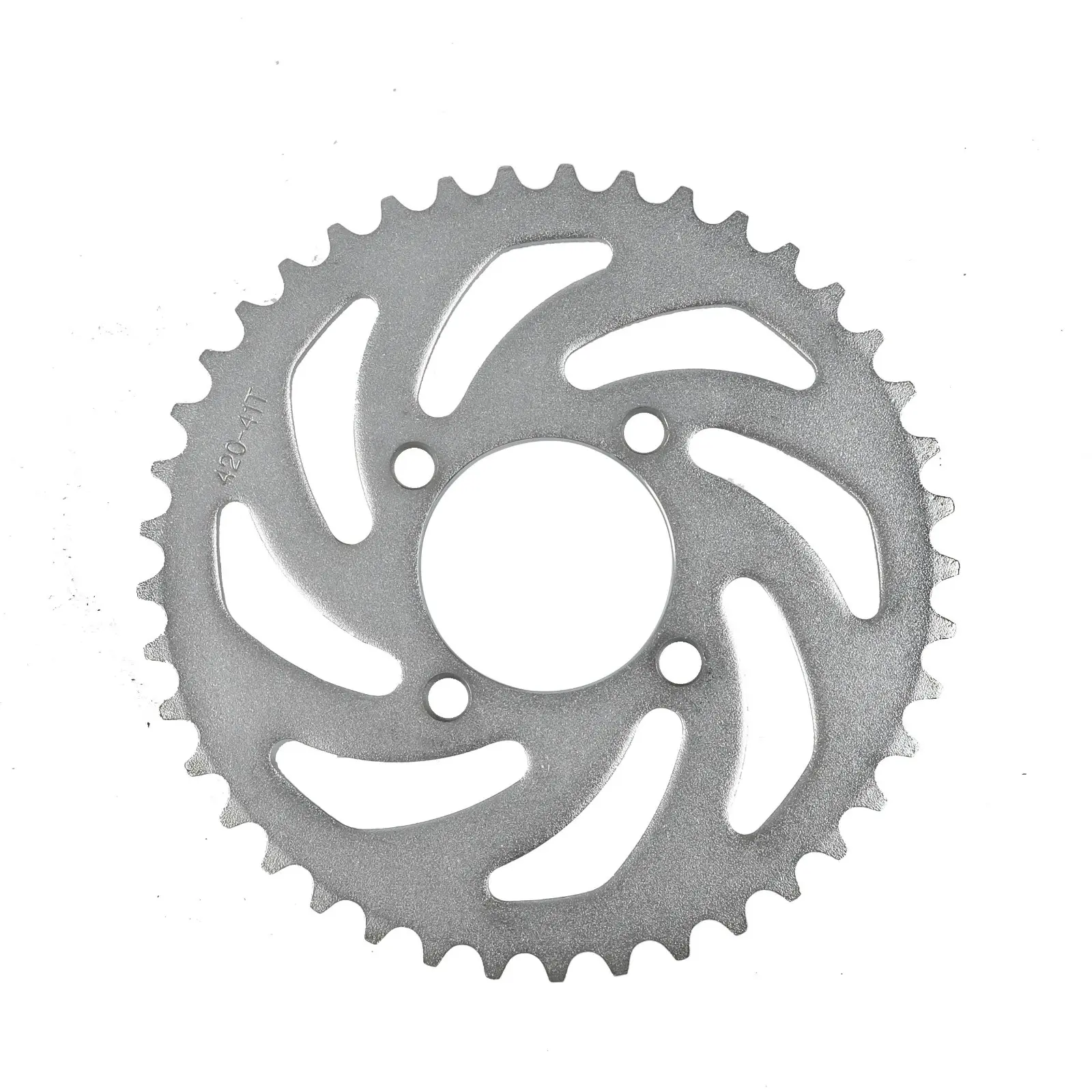 Silver 420 41T Chain Sprocket Rear for Dirt Pit Bike Mini Bike Pit Dirt Bike Go Kart ATV Quad Moped Buggy Taotao Razor Coolster XR CRF SSR KLX KX RM PW YZ SunL Kazuma Roketa JCL Baja Coolster