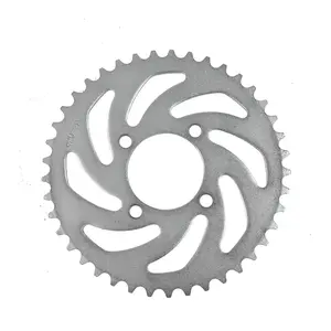Silver 420 41T Chain Sprocket Rear for Dirt Pit Bike Mini Bike Pit Dirt Bike Go Kart ATV Quad Moped Buggy Taotao Razor Coolster XR CRF SSR KLX KX RM PW YZ SunL Kazuma Roketa JCL Baja Coolster
