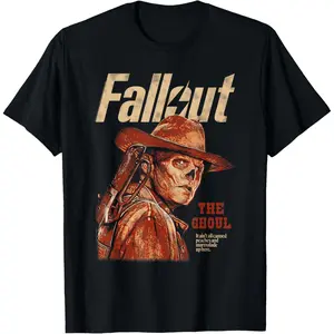 Fallout The Ghoul Silhouette Portrait TV Show T-Shirt,Sweatshirt,Hoodie