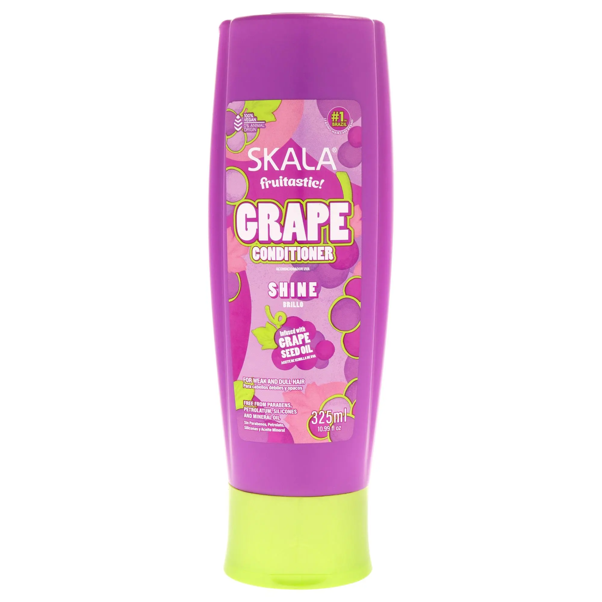 Skala Frutastica Fruity Grape Conditioner - Haircare for Female Hair, Post Wash Treatment, 10.99oz