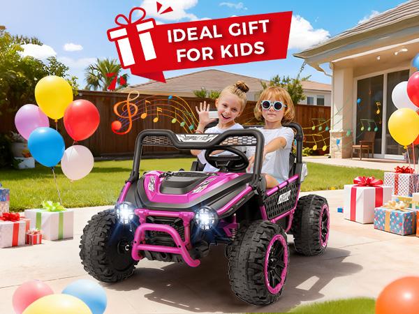 Hikole 24V 2-Seater XXL Ride-On UTV for Big Kids – Remote Control, Metal Frame, Suspension & All-Terrain Wheels | Perfect Gift Ages 4-8 Hikole 24V 2-Seater XXL Ride-On UTV for Big Kids – Remote Control, Metal Frame, Suspension & All-Terrain Wheels | Perfect Gift Ages 4-8