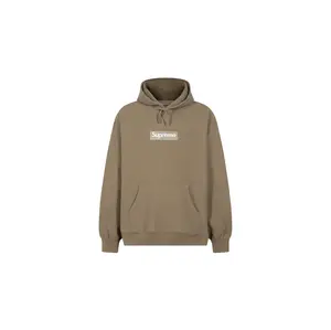 Box Logo Hoodie "FW23- Dark Sand" SU100153