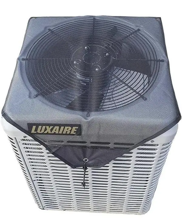 Breathable Mesh AC Top Cover, Waterproof Mesh Air Conditioner Cover outside, 26x26 Inch Seasonal Durable Defender Cover for Heat Pump Condenser Unit