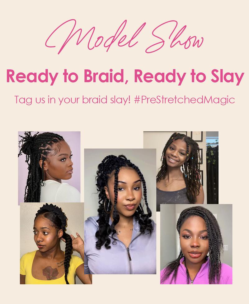 Pre Stretched Braiding Hair for Braids Twists Soft Human Hair Kinky Straight Texture 100% Virgin Hair Extensions