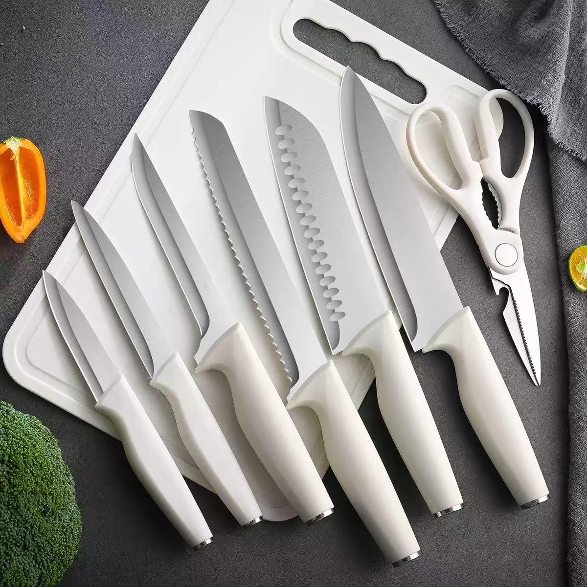 German Crafted 15-Piece Knife Block Set with Built-in Sharpener | High-Carbon Stainless Steel Kitchen Knives | Dishwasher Safe & Gift Ready Utensils Kitchenware knife set Storage German Crafted 15-Piece Knife Block Set with Built-in Sharpener | High-Carbon Stainless Steel Kitchen Knives | Dishwasher Safe & Gift Ready Utensils Kitchenware knife set Storage