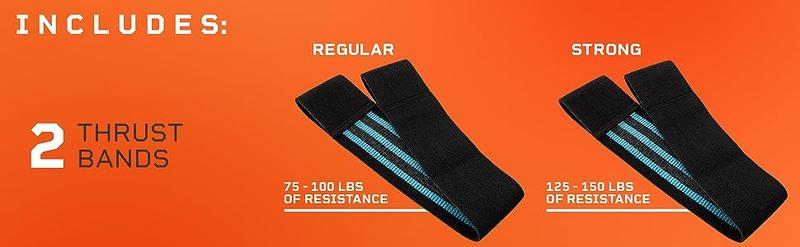 LifePro GluteBlast Hip Thrust Machine - Foldable Home Gym Station for Sculpted Glutes & Lower Back Support | Adjustable Workout Equipment with LIFETIME WARRANTY