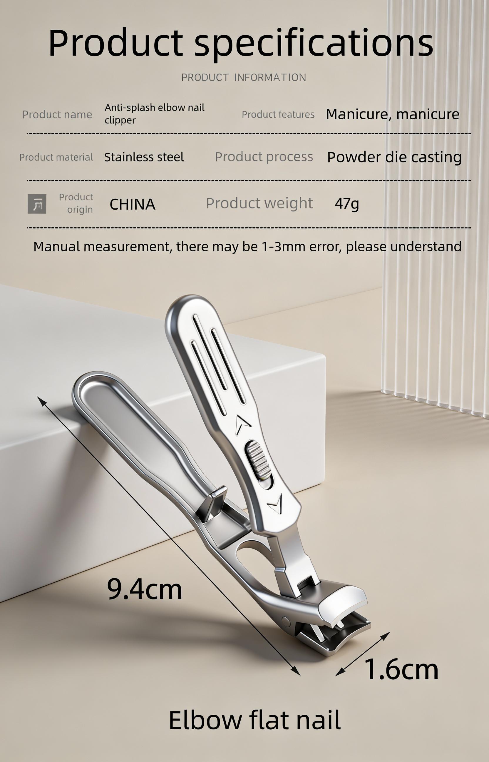 Thick Toenail Clippers for Seniors, Upgraded Version with Wide Opening Large Angle Nail Clipper, Durable and Sharp, Suitable for Thick Finger and Toenails