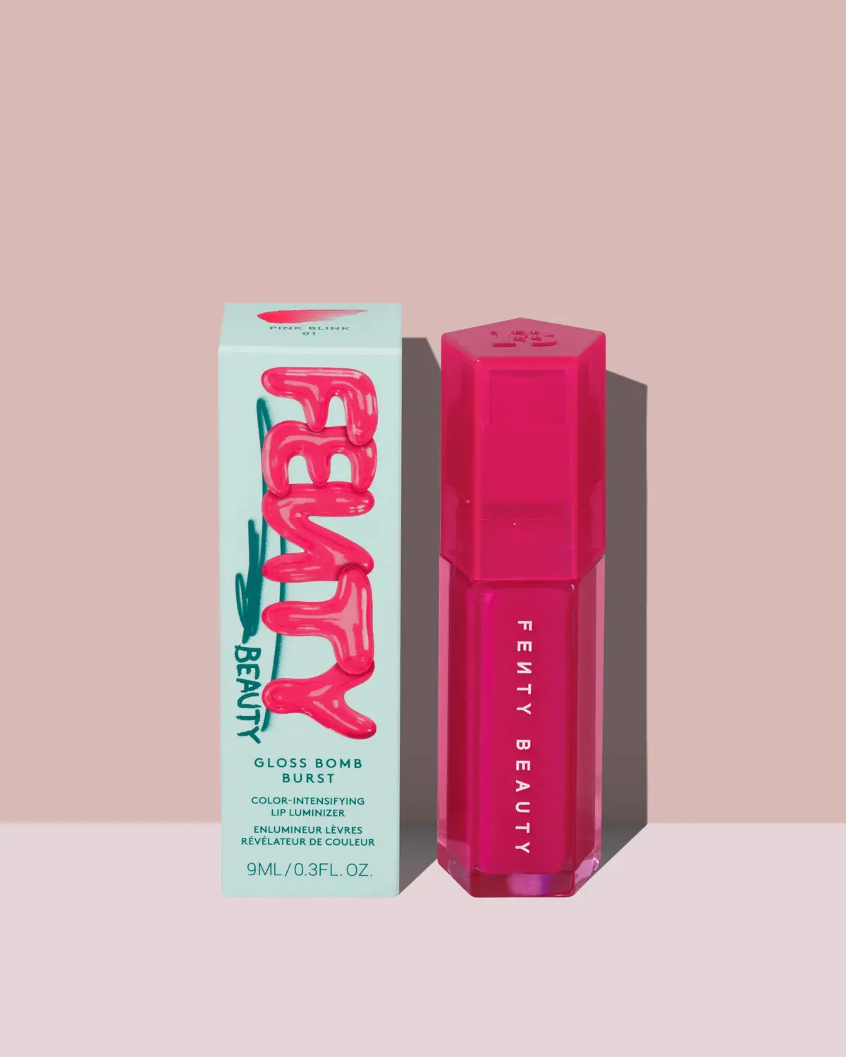 Fenty Beauty Gloss Bomb Burst Color-Intensifying Lip Luminizer — Pink Blink