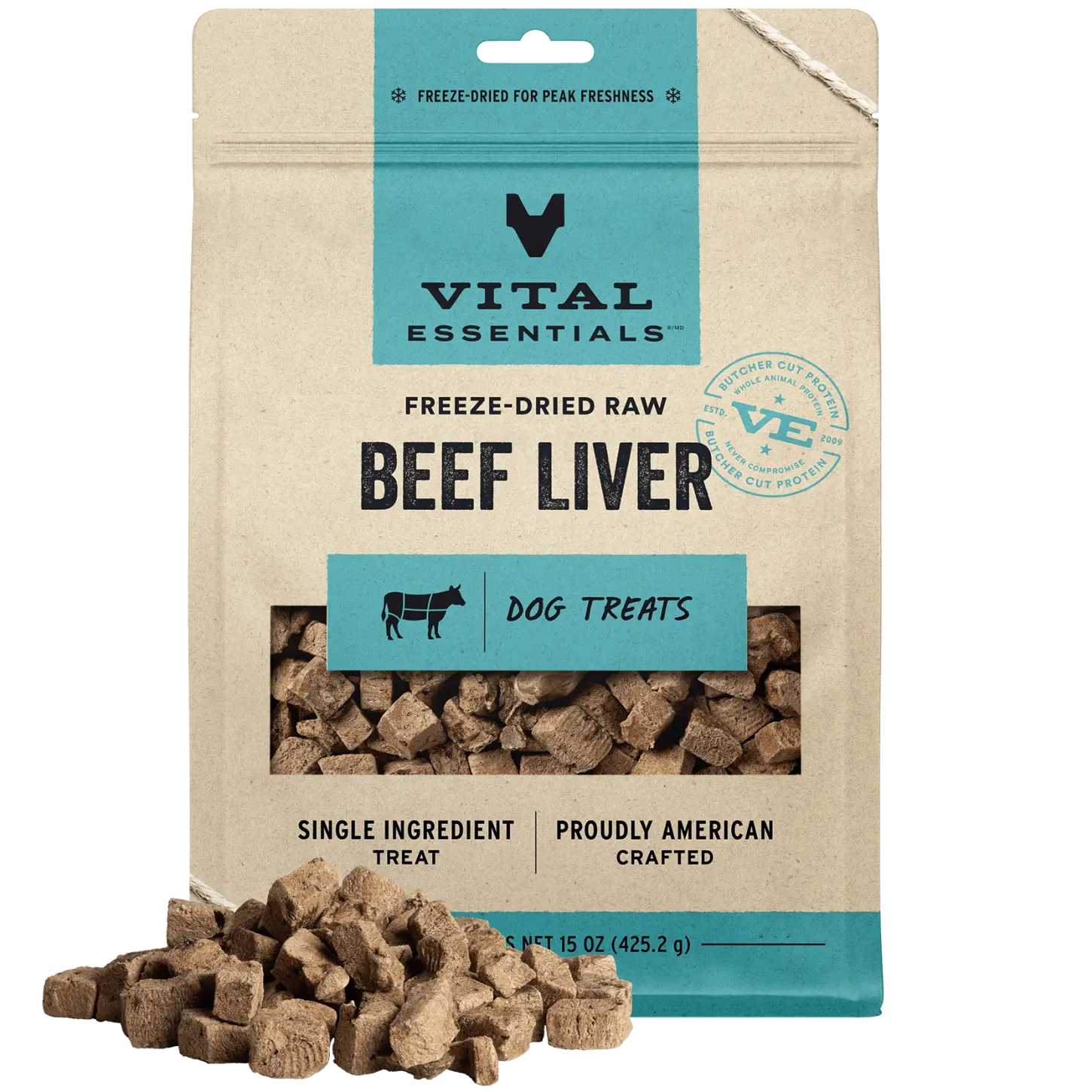 Freeze-Dried Beef Liver Dog Treats