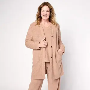 Comfort Code Marshmallow Knit Button-Front Cardigan
