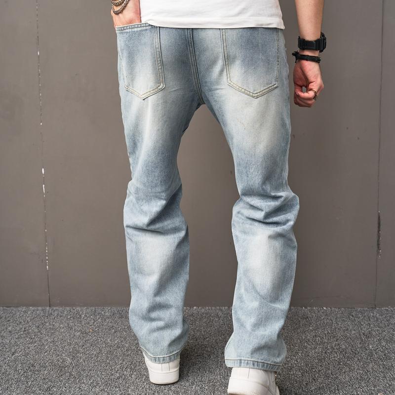 Baggy Jeans Men Multiple Pockets Distressed Straight Carpenter Stylish Comfortable Cargo Denim Pants Menswear Underwear Plain Casual Beige 113 Baggy Pants Skinny Jeans Baggy Jeans Men Multiple Pockets Distressed Straight Carpenter Stylish Comfortable Cargo Denim Pants Menswear Underwear Plain Casual Beige 113 Baggy Pants Skinny Jeans