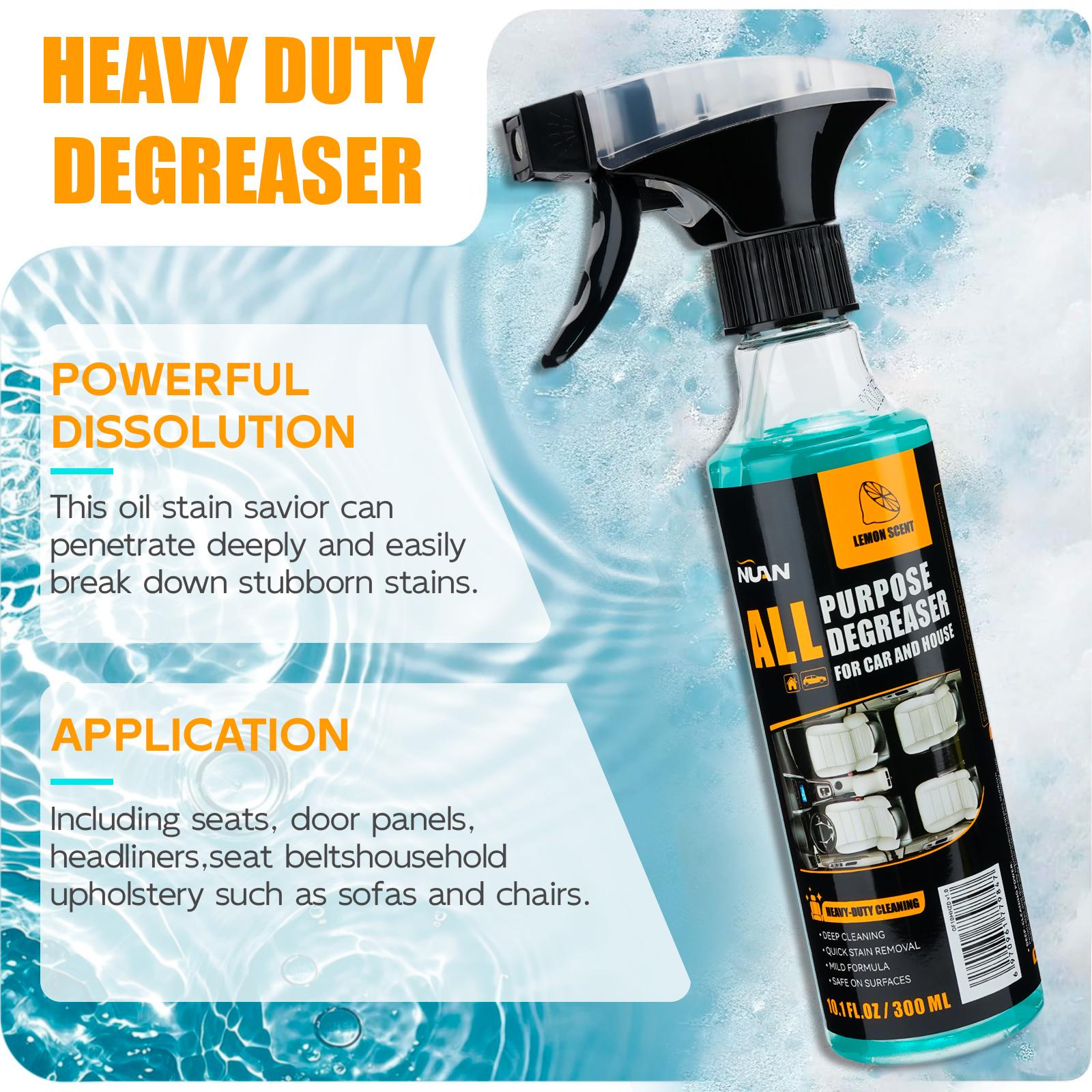Nuan Heavy Duty Degreaser Professional High-Efficiency Degreaser, Fast Grease & Grime Removal, Time-Saving & Labor-Saving!NUAN heavy duty degreaser