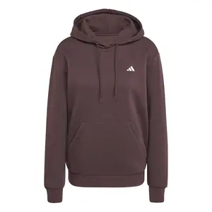 adidas Womens Essentials Feel Cozy Hoodie Casual Outerwear Casual - Brown