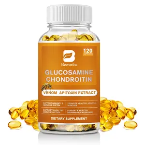 Beworths Glucosamine Chondroitin MSM Vitamin D3 Triple Strength Joint Support 120Capsules