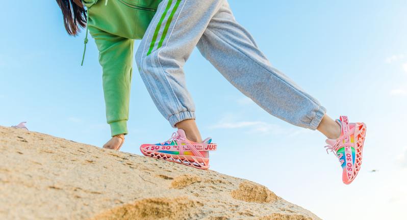 JointlyCreating Womens Sneakers Running Shoes Lightweight Slip on Walking Tennis Shoes Non Slip Comfortable Walking Shoes Sneakers for Sports Shoes Trainer Runner Breathable Athletic