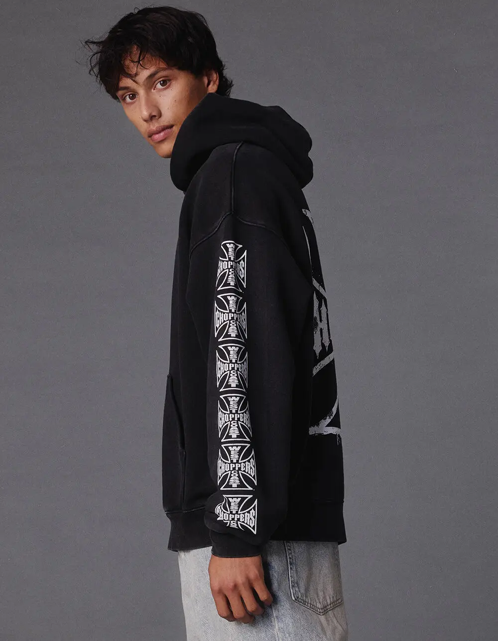 WEST COAST CHOPPERS Core Logo Mens Hoodie - TikTok Shop