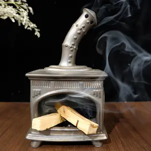 Handmade Ceramic Palo Santo Holder - Modern Smudge Bowl & Sage/Cone Incense Chimney for Yoga, Meditation, and Energy Cleansing - Ideal Gift for Zen Altar and Aromatherapy Enthusiasts