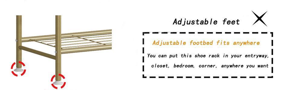 Shoe Rack Organizer 4/5/6 Tier Large Capacity Shoe Rack for Closet, Shoe Storage Shelf with MDF Top Board Organizing Wooden Decorative Industrial Deals For You Days