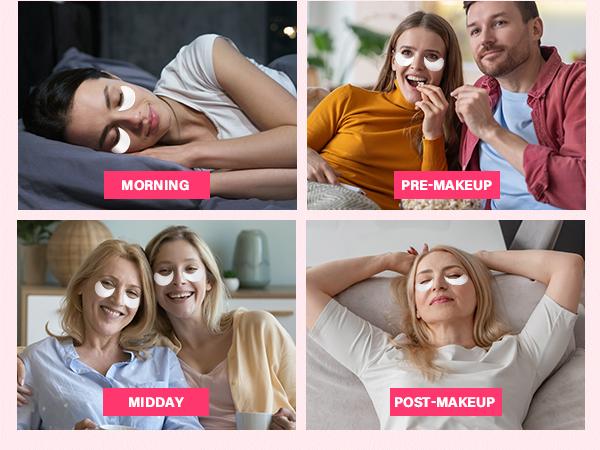 【TIKTOK exclusive】 iMethod Instant Lift Eye Mask - Under Eye Patches, (8+2) Pair PDRN Collagen Boost Eye Mask for Firming, Reducing Fine Lines & Wrinkles, Tightening Eye Patches for Puffy Eyes, Eye Bags, Dark Circles