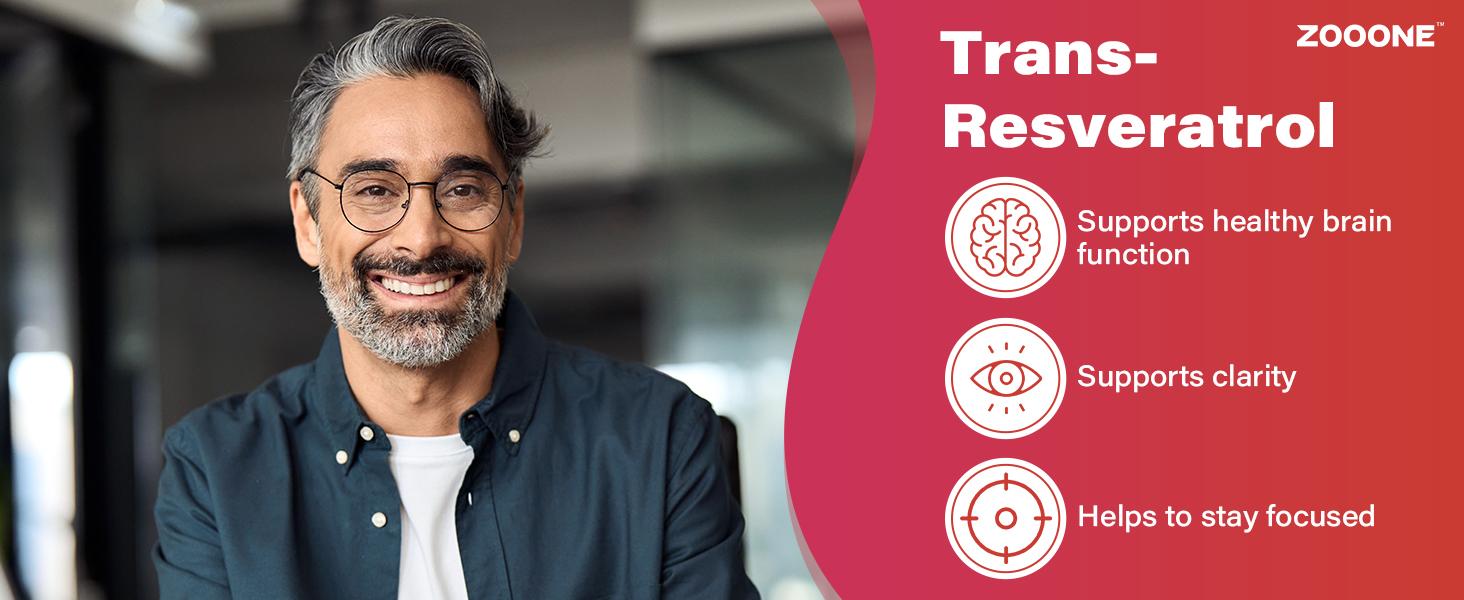 ZOOONE 1000mg NAD+ Berry Flavor Drink Mix for Skin Aging Support, Energy, and Focus - 30 Pack -